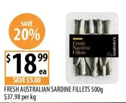 Supabarn Fresh Sardine Fillets offer