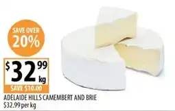 Supabarn Adelaide Hills Camembert and Brie offer