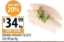 Supabarn Orange Roughy Fillets offer