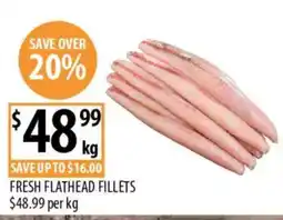 Supabarn Fresh Flathead Fillets offer