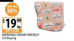 Supabarn Borrowdale Organic Pork Belly offer