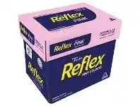 Officeworks Reflex Coloured 80gsm A4 Copy Paper Pink 500 5 Ream Carton offer