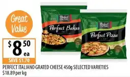 Supabarn Perfect Italiano Grated Cheese Selected Varieties offer