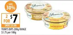 Supabarn Yumi's Dips offer