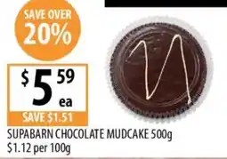 Supabarn Supabarn Chocolate Mudcake offer