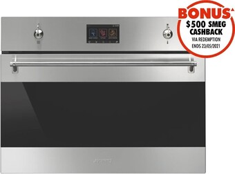 The Good Guys Smeg 60cm Classic Compact Combi-Steam Oven offer
