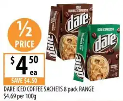 Supabarn Dare Iced Coffee Sachets offer