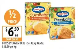 Supabarn Birds Eye Oven Bake Fish offer