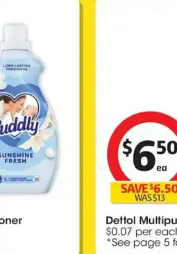 Coles Pantene Shampoo or Conditioner offer
