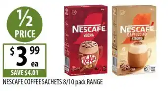 Supabarn Nescafe Coffee Sachets offer