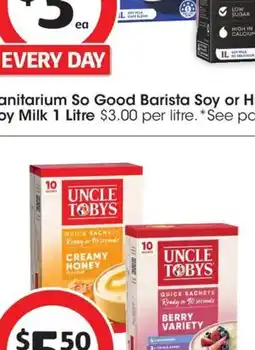 Coles Vittoria Coffee Sachets or Chocochino Hot Chocolate Sachets offer
