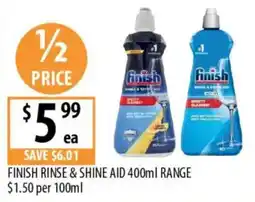 Supabarn Finish Rinse & Shine Aid offer