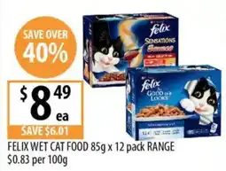 Supabarn Felix Wet Cat Food offer