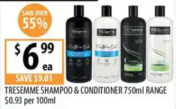 Supabarn TRESemmé Shampoo & Conditioner offer