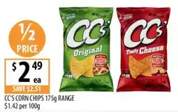Supabarn CC'S CORN CHIPS offer
