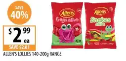 Supabarn Allen's Lollies offer