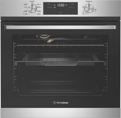 Westinghouse 60cm Electric Oven Stainless Steel offer at The Good Guys