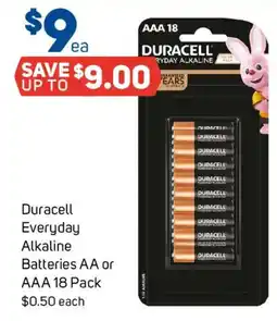 Foodland Duracell Everyday Alkaline Batteries offer