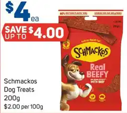Foodland Schmackos Dog Treats offer