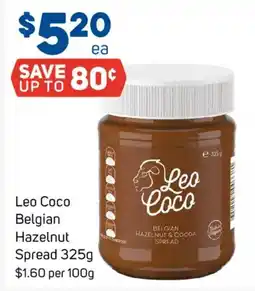 Foodland Leo Coco Belgian Hazelnut Spread offer