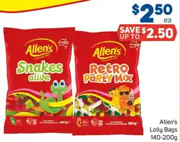 Foodland Allen's Lolly Bags offer