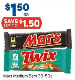 Foodland Mars Medium Bars offer