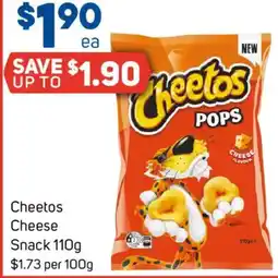 Foodland Cheetos Cheese Snack offer