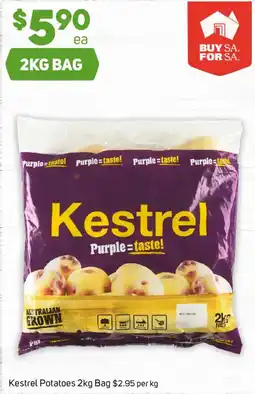 Foodland Kestrel Potatoes offer