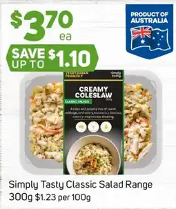 Foodland Simply Tasty Classic Salad Range offer
