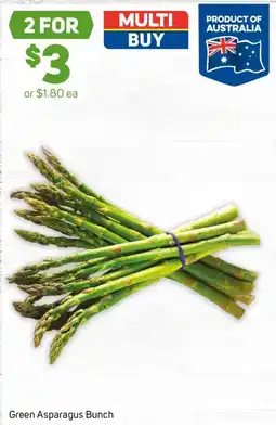 Foodland Green Asparagus Bunch offer