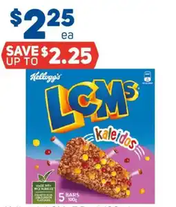 Foodland Kellogg's LCMs kaleidos offer