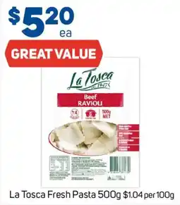 Foodland La Tosca Beef Ravioli offer