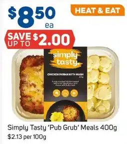 Foodland Simply Tasty 'Pub Grub' Meals offer