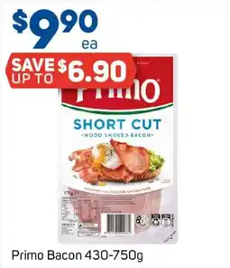 Foodland Primo Short Cut Wood Smoked Bacon offer