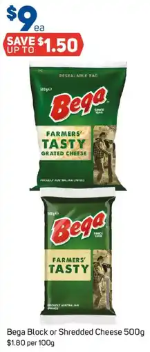 Foodland Bega Block or Shredded Cheese offer