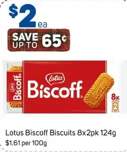 Foodland Lotus Biscoff Biscuits offer