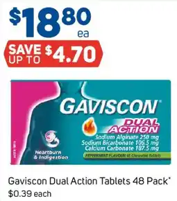 Foodland Gaviscon Dual Action Tablets offer