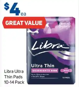 Foodland Libra Ultra Thin Pads offer