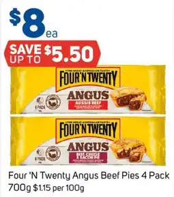 Foodland Four 'N Twenty Angus Beef Pies offer