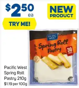Foodland Pacific West Spring Roll Pastry offer