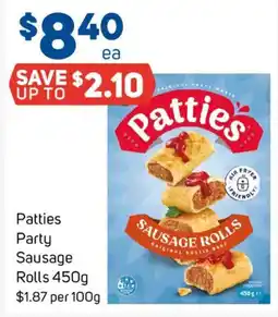 Foodland Patties Party Sausage Rolls offer