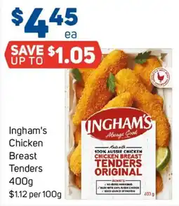 Foodland Ingham's Chicken Breast Tenders offer
