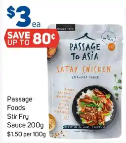 Foodland Passage Foods Stir Fry Sauce offer