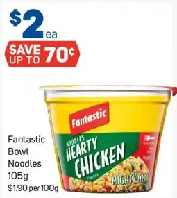 Foodland Fantastic Bowl Noodles offer