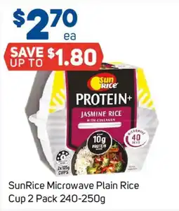 Foodland SunRice Microwave Plain Rice Cup offer