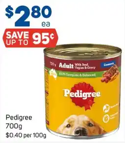 Foodland Pedigree Adult offer