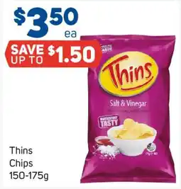 Foodland Thins Chips offer