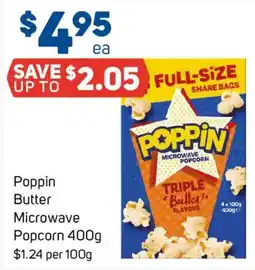 Foodland Poppin Butter Microwave Popcorn offer