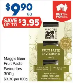 Foodland Maggie Beer Fruit Paste Favourites offer