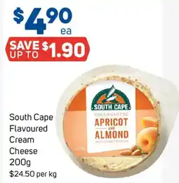 Foodland South Cape Flavoured Cream Cheese offer